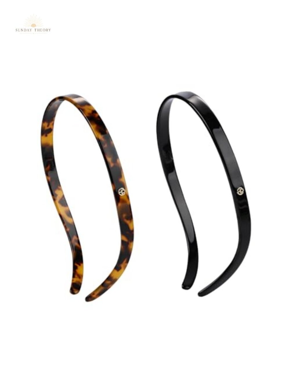No Headache Non-Slip Hair Bands for Women, Glasses Friendly, 2 Pack